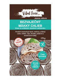 VITAL FREE PALEO BEZVAJEČNÝ MÄKKÝ CHLIEB 175g